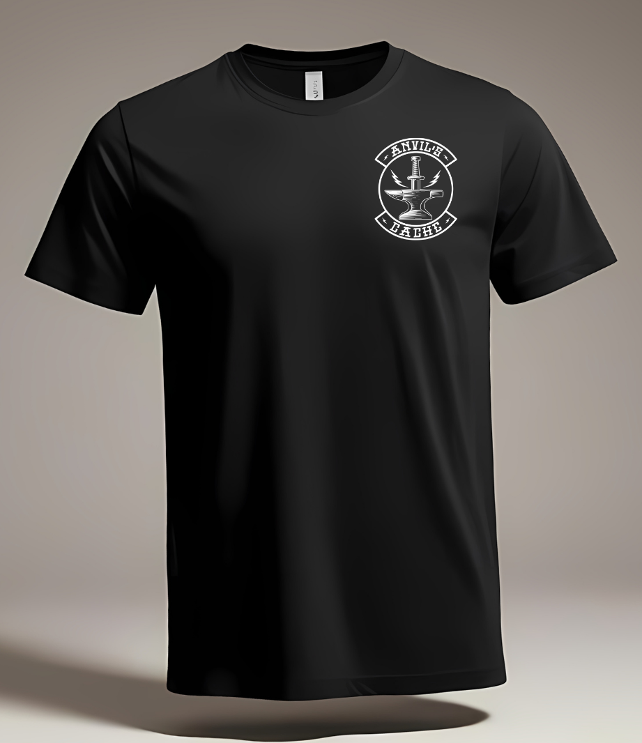 Medusa Black Tee Shirt