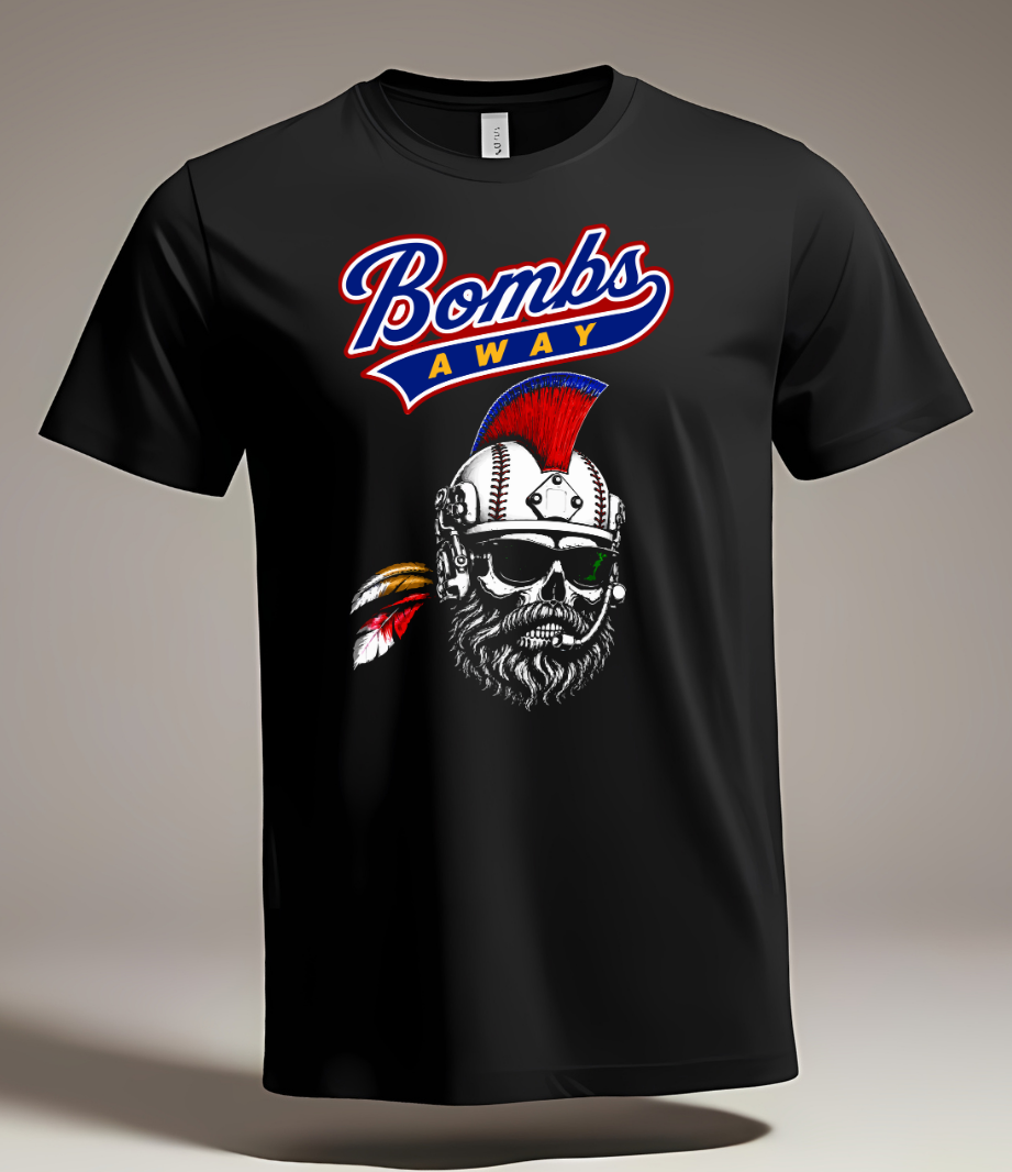 Bombs Away Kids Black Tee Shirt