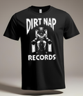 Dirt Nap Records Black Tee Shirt