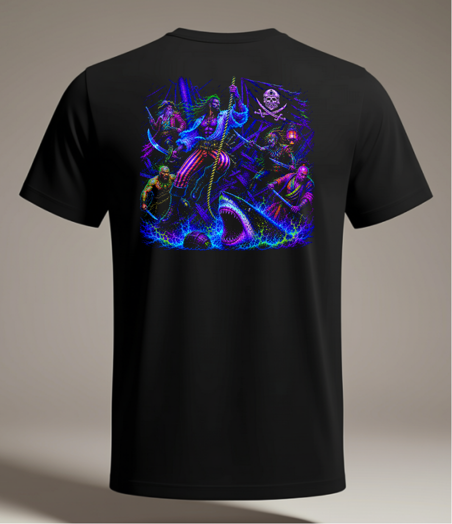 Pirates Life Black Tee Shirt
