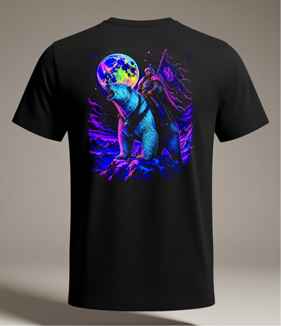 Polar Mongolian Black Tee Shirt